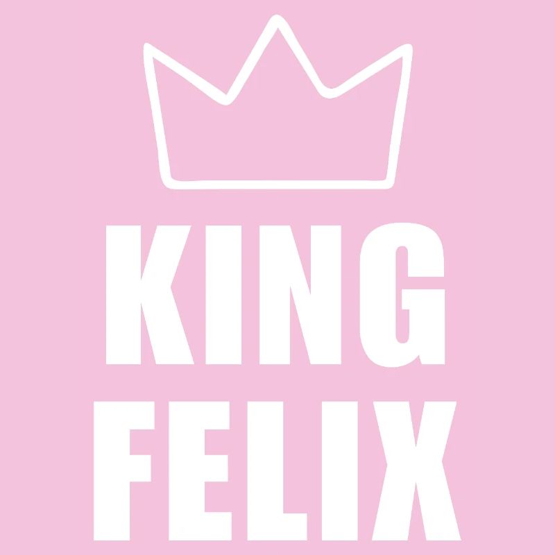 Felix Name mit Buchstabe F - King Crown Hemd