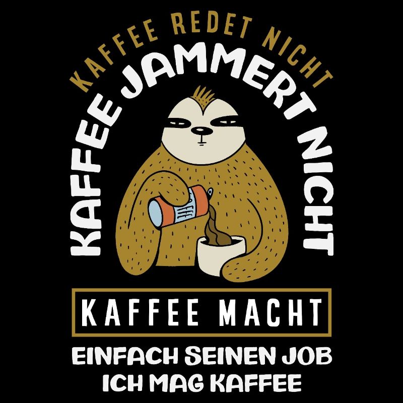 Le café ne parle pas, j’aime le café