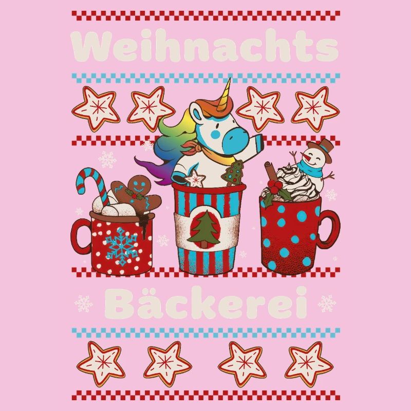Weihnachtsbäckerei - Einhorn - Backen mit Kindern