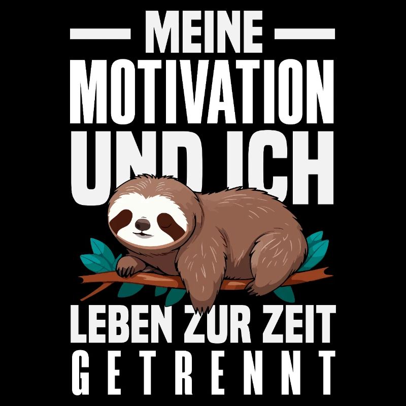 My Motivation and Me - Separated Sloth