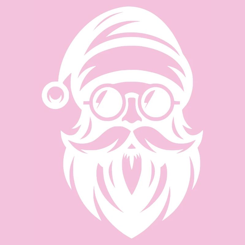 Weihnachtsmann Silhouette Ich bin der coole Claus