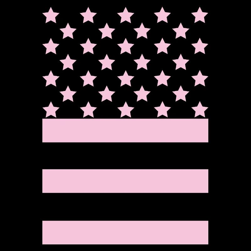 Drapeau Rose – Design Stars & Stripes