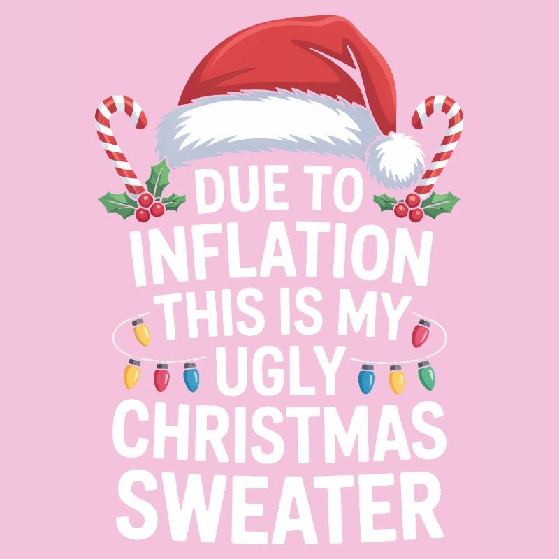 Pull de Noël moche et moche de l’inflation