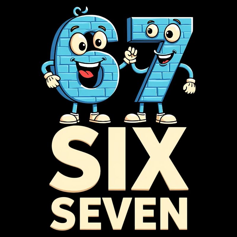 US Flag 67 Memes Six Seven