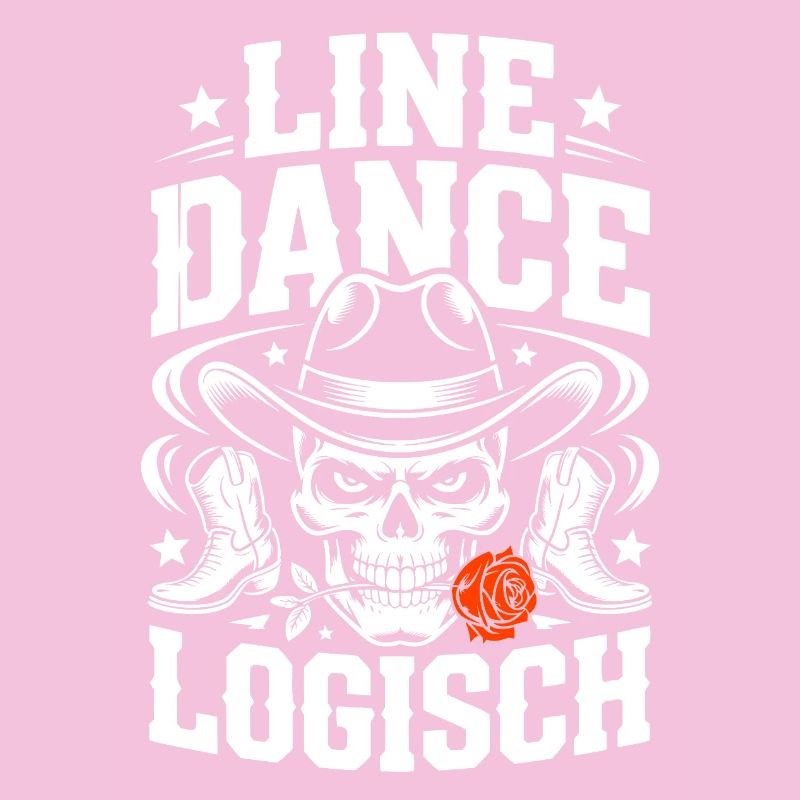 Line Dance Logical Skull