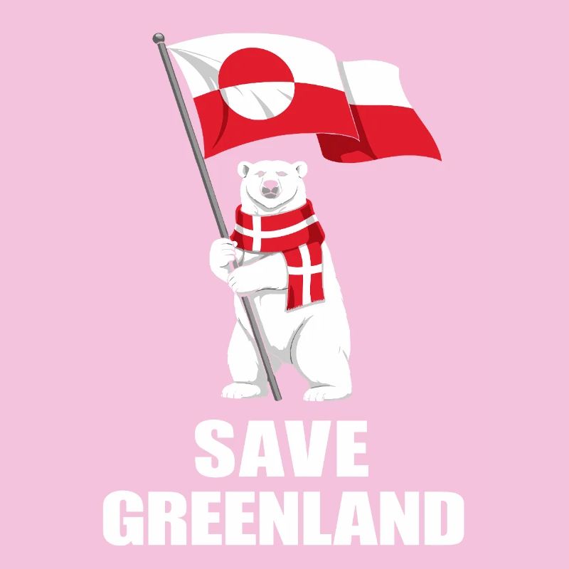 Polar Bear Flag Save Greenland