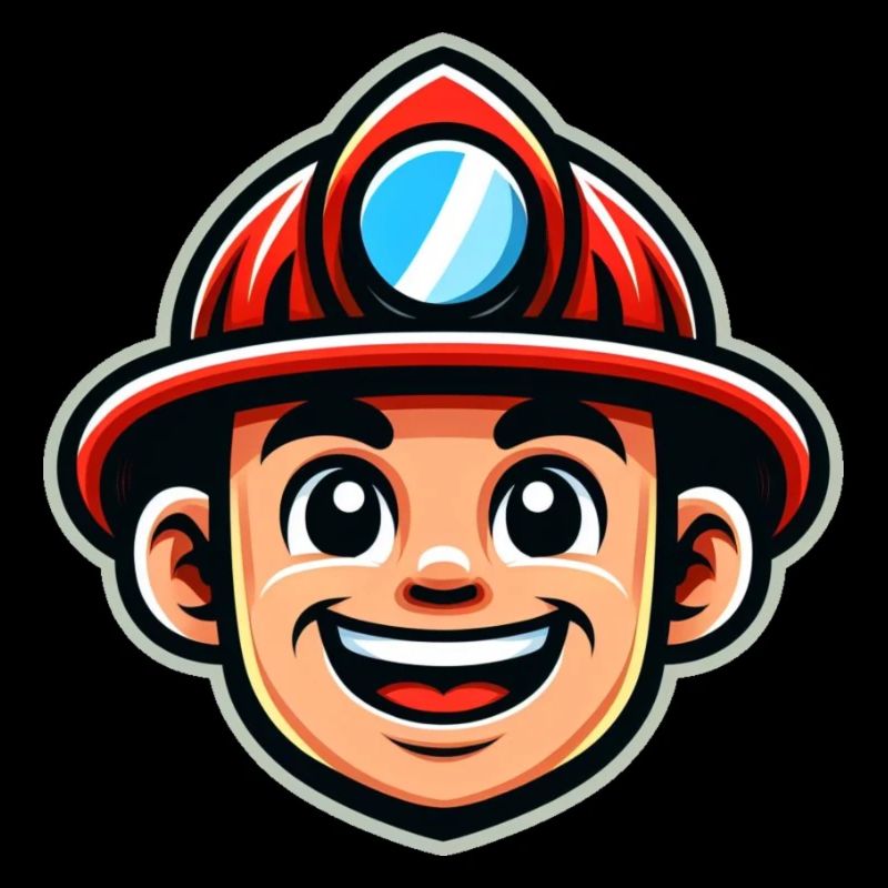 Feuerwehr Feuerwehrmann Kopf