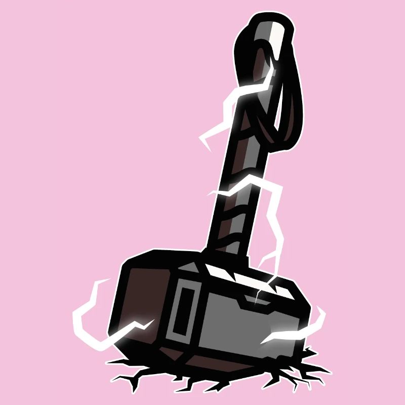 Le marteau de Thor Viking Le fils d’Odin Thor Vikings