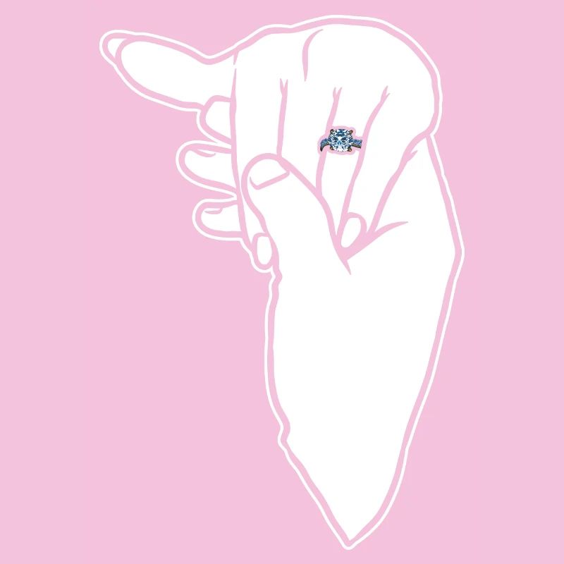Engagement Wedding Ring Hand