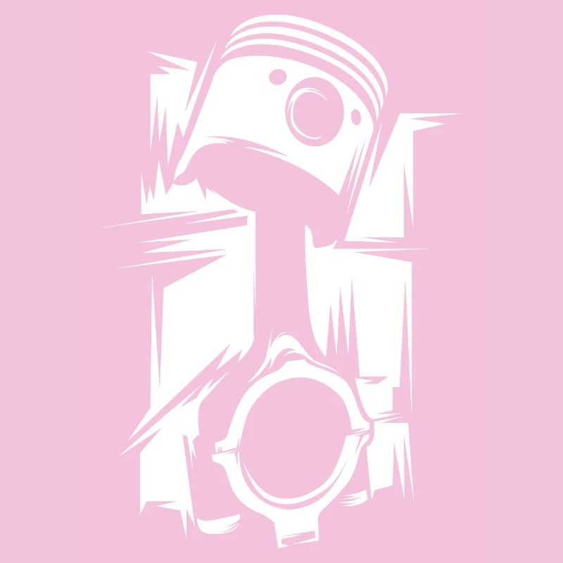 Piston illustration tuning engines workshop icon
