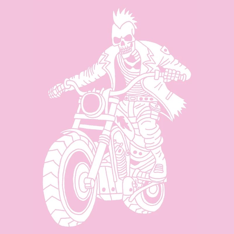 Hell Biker (Weiß)