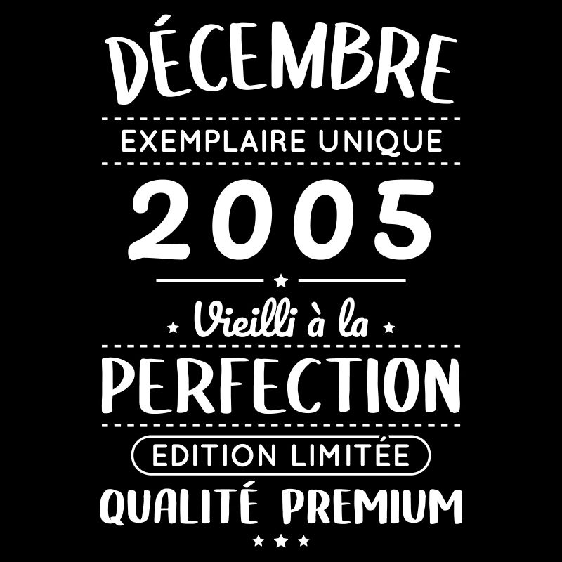 Anniversaire 20 ans - Décembre 2005 Perfection