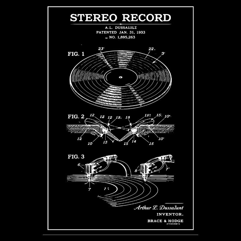 Vintage Vinyl Stereo Diagram