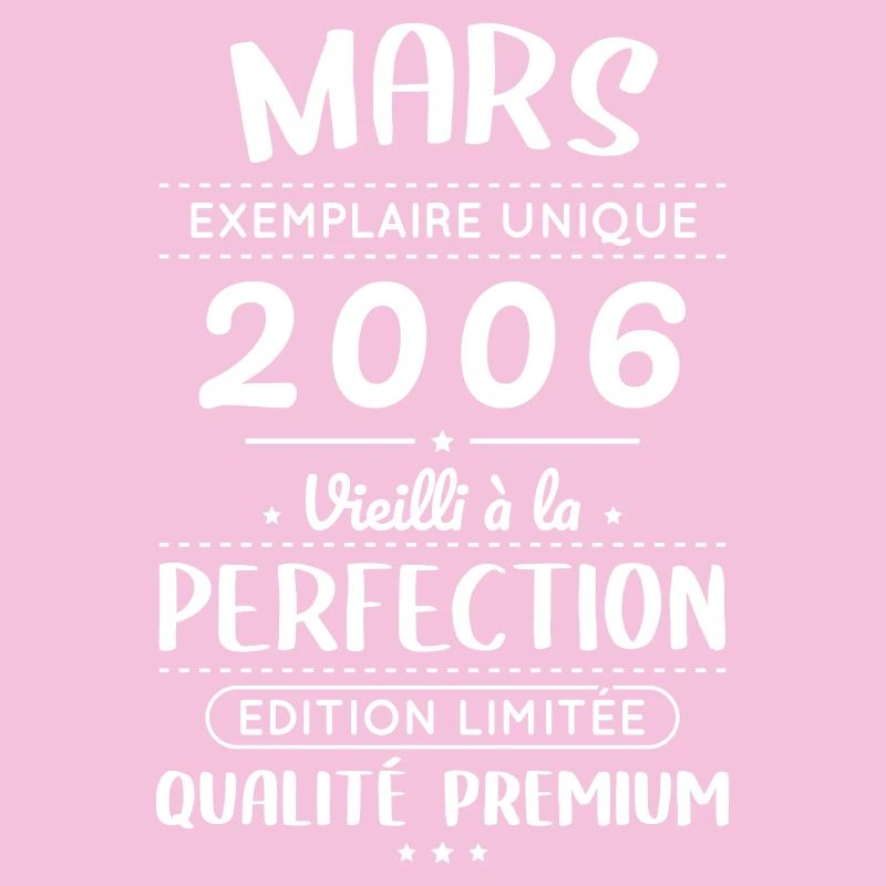 Anniversaire 20 ans - Mars 2006 Perfection