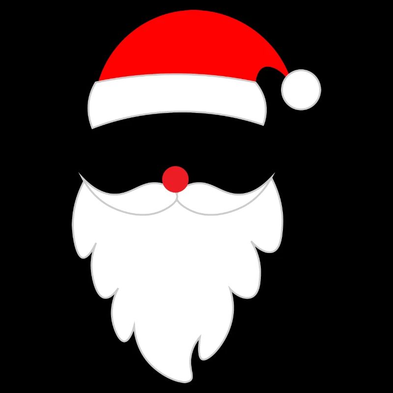 Cooler Weihnachtsmann Santa Nikolaus 