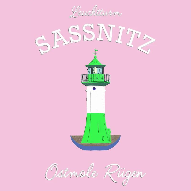 Ruegen, phare Sassnitz Ostmole, mer Baltique