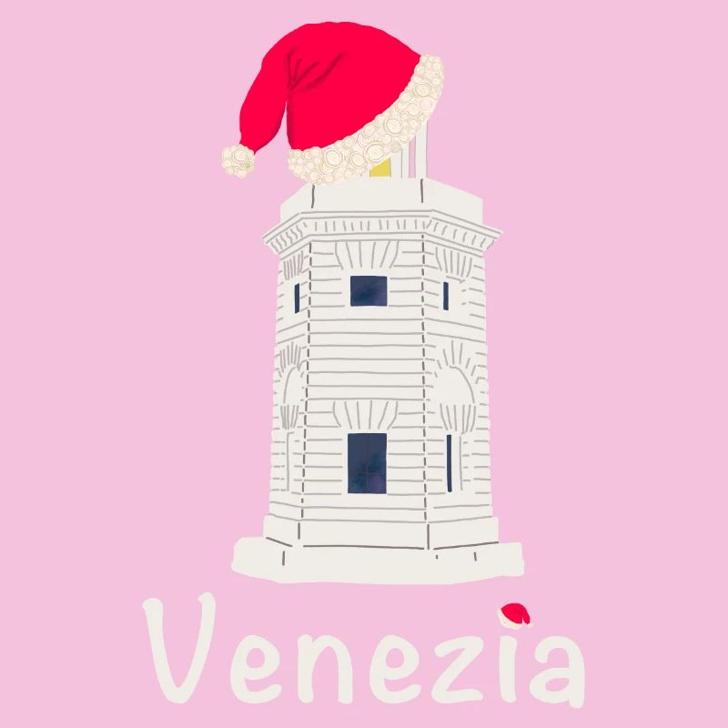 Weihnachten Venedig Leuchtturm SanGiorgio Maggiore