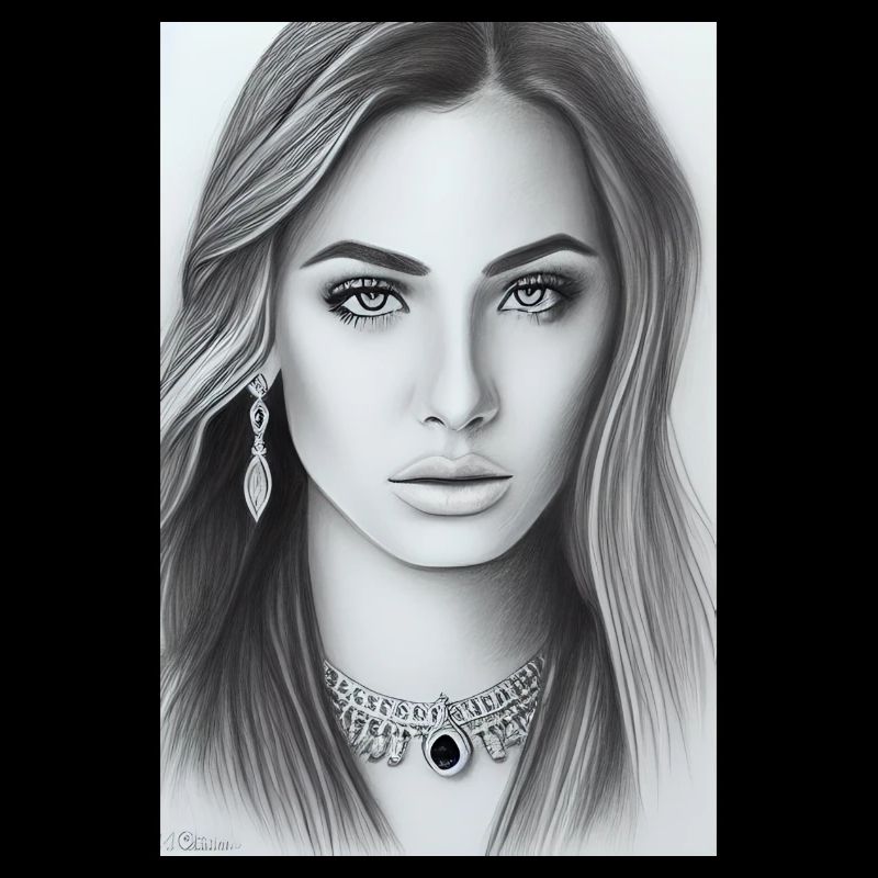 Femme avec des bijoux