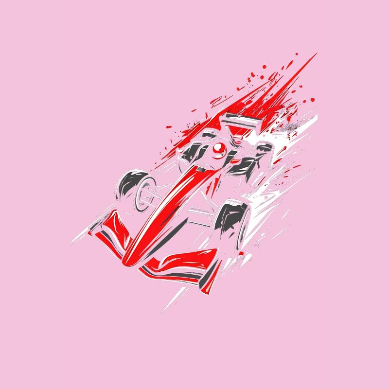 Voiture de course de formule | Illustration de course à grande vitesse