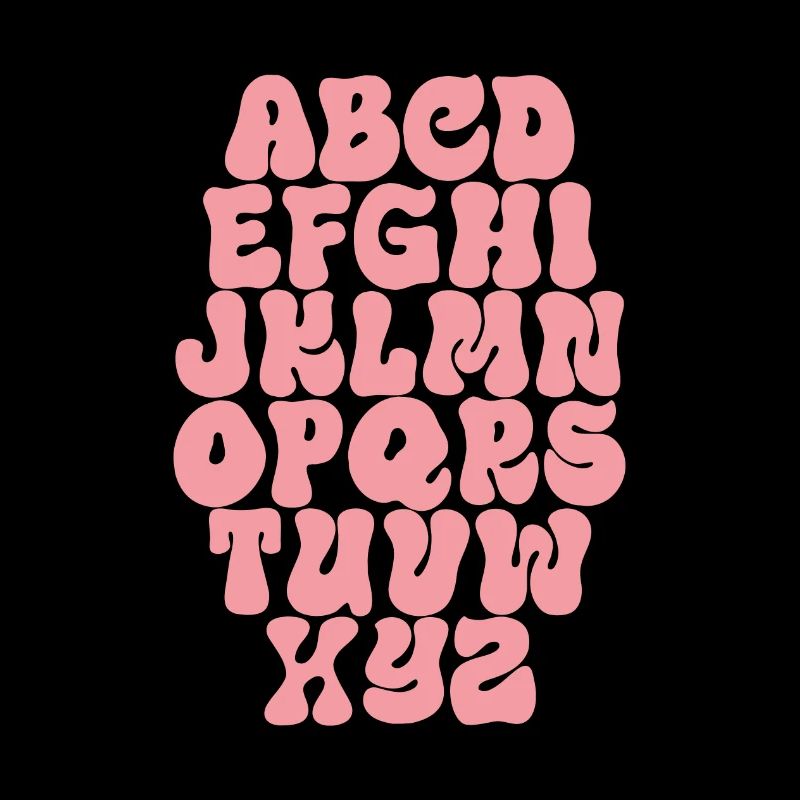 Buchstaben ABC Alphabet