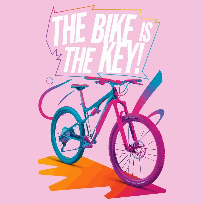 Vibrant Bicycle Enthusiasm Design