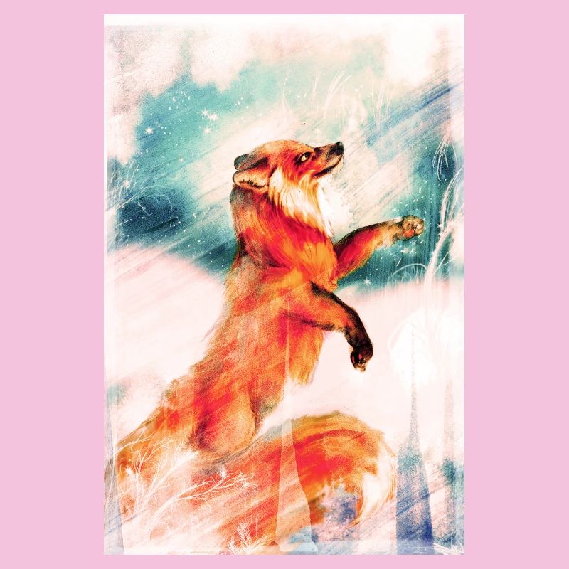 Winter fox.