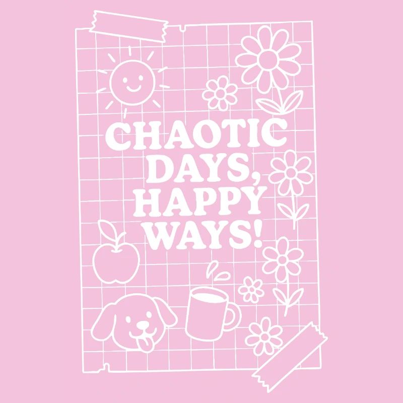 Chaotic Days (White)