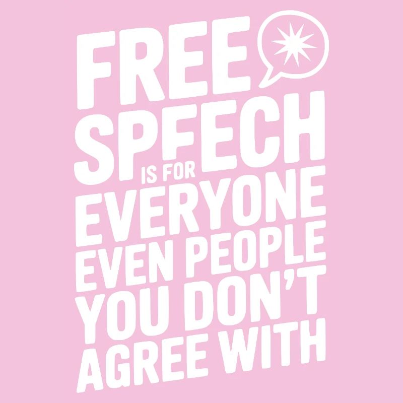 La liberté d’expression est pour tout le monde, même pour les gens que vous n’aimez pas