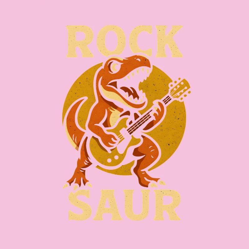 RockSaur Guitar Dino