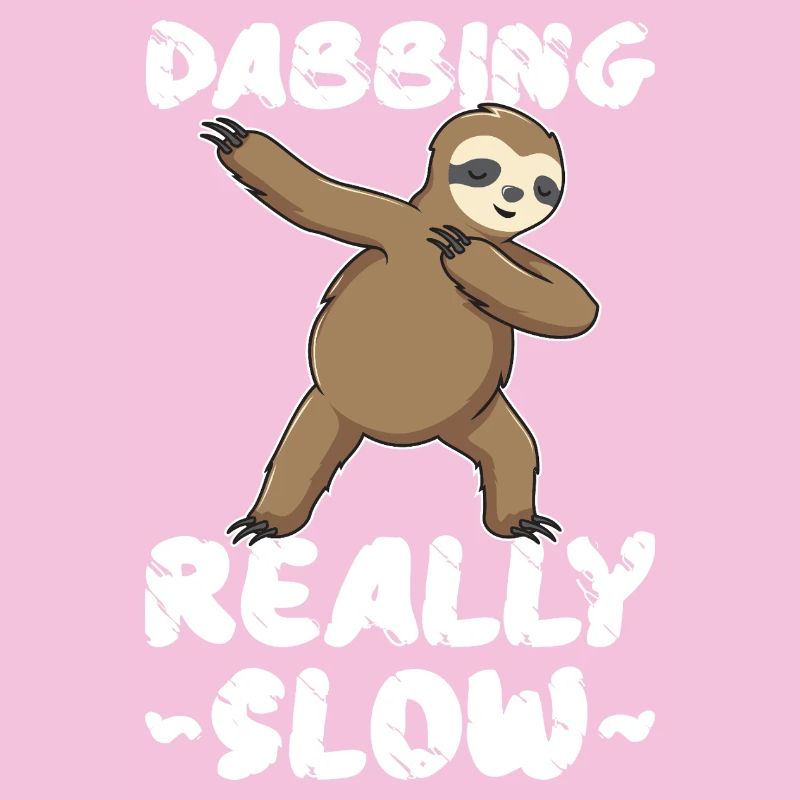 Dabbing Really Slow Faultier