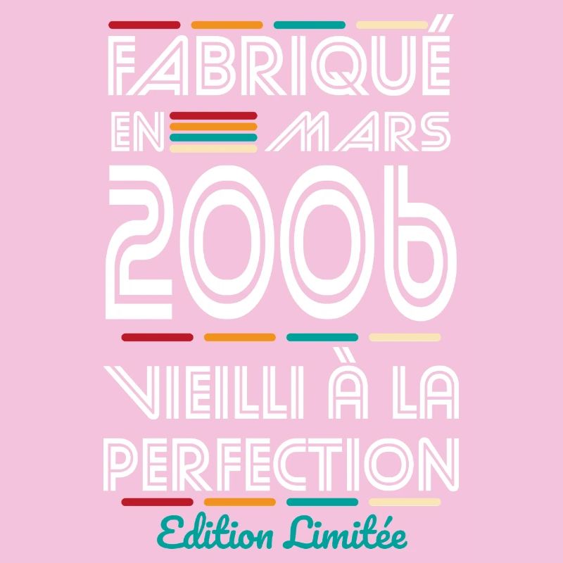 Anniversaire 20 ans - Fabriqué en Mars 2006
