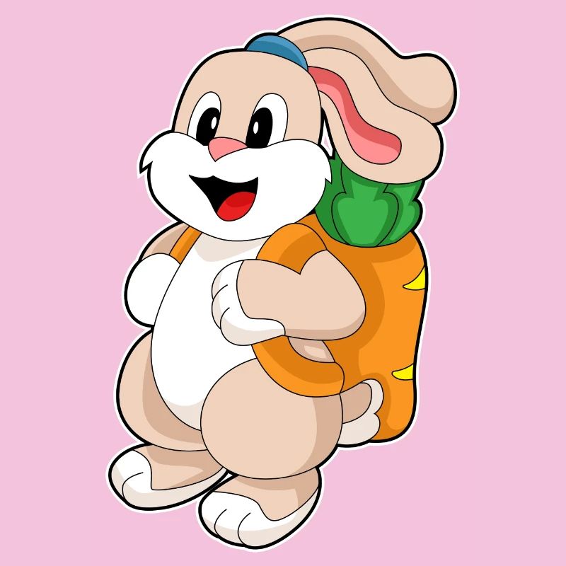 Bunny Student Backpack School