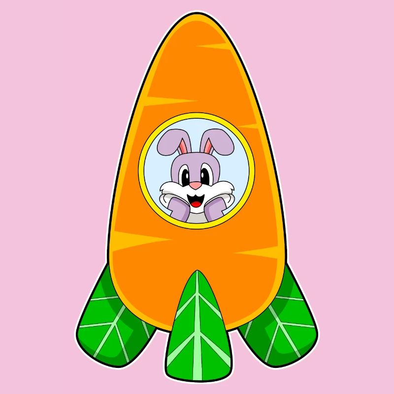 Rabbit Spaceship Space