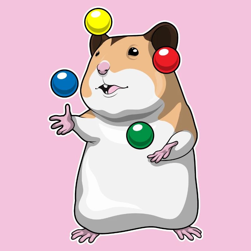 Jongleur hamster jongleur