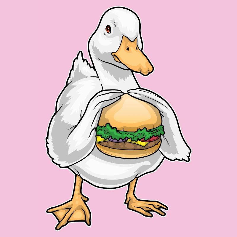 Duck Cheeseburger