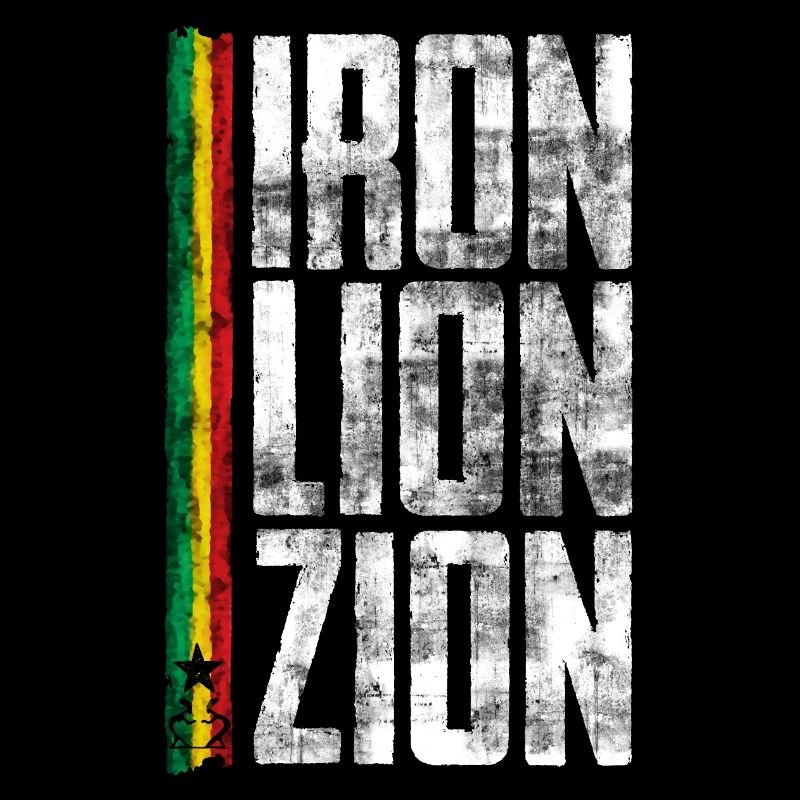 Iron Lion Rastafari Design