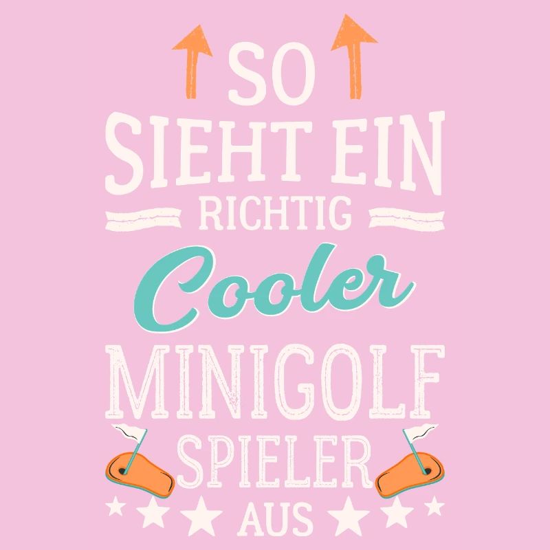 So sieht ein richtig cooler Minigolfspieler aus 