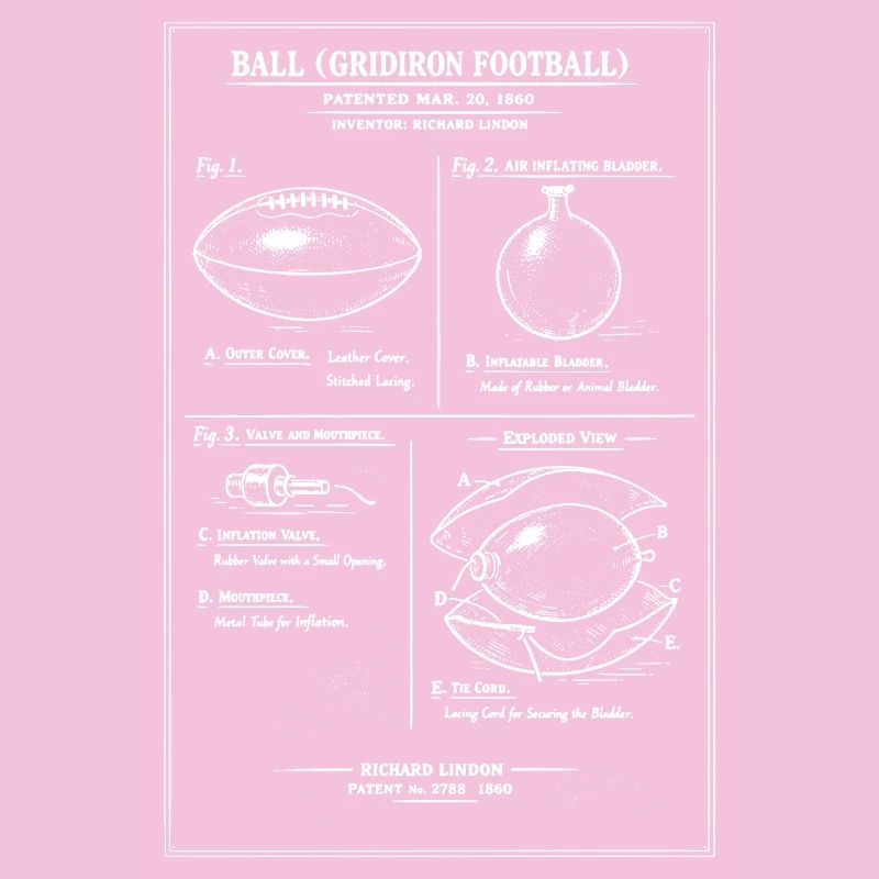 Gridiron-Football-Blaupause