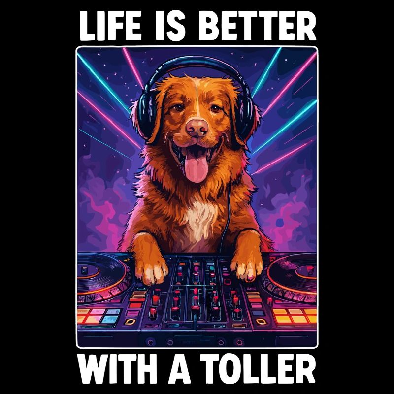 Cadeau positif drôle de DJ de Nouvelle-Écosse