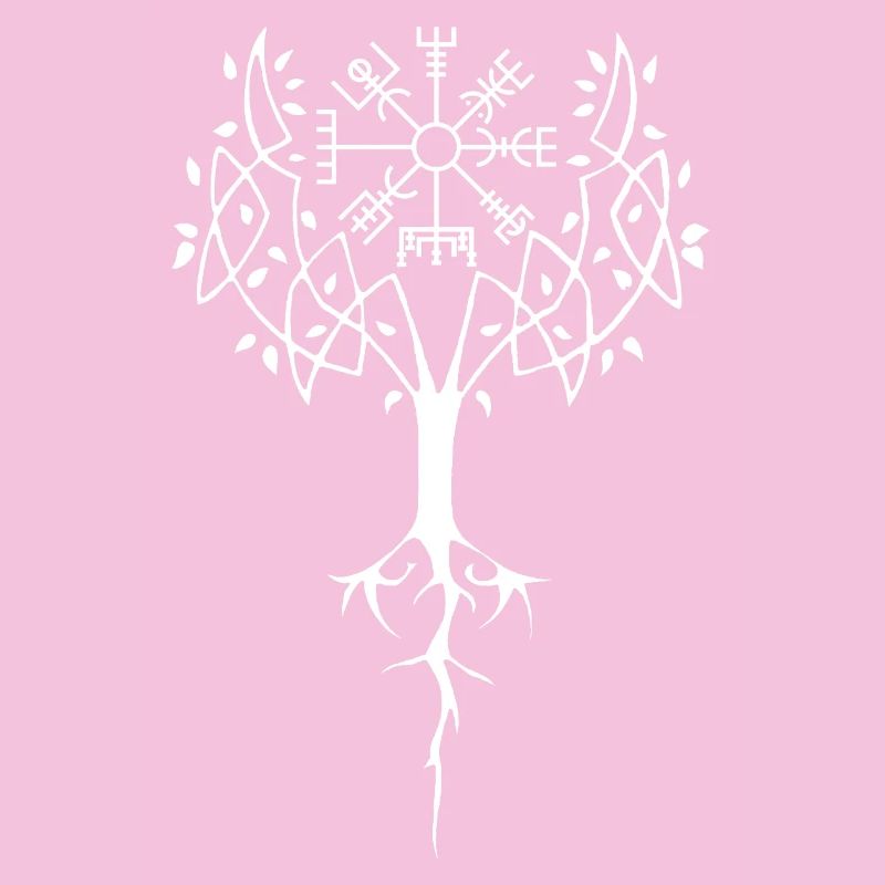 Runic Tree of Life (White)