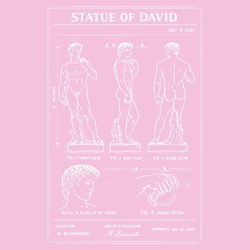 David Michelangelo Blueprint of Classical Figure