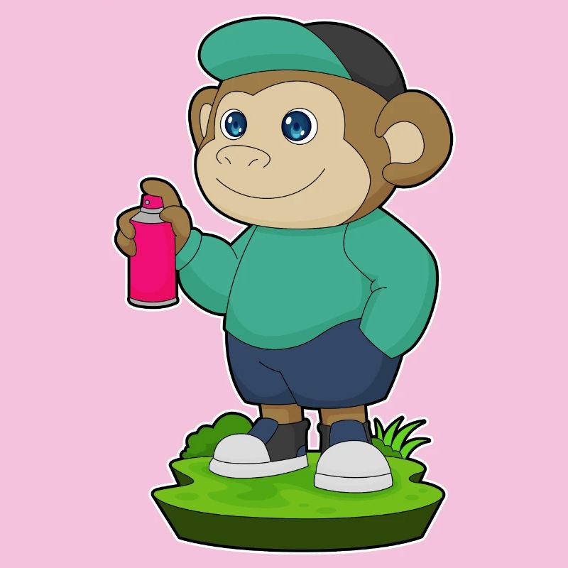 Monkey Sprayer Spray Can