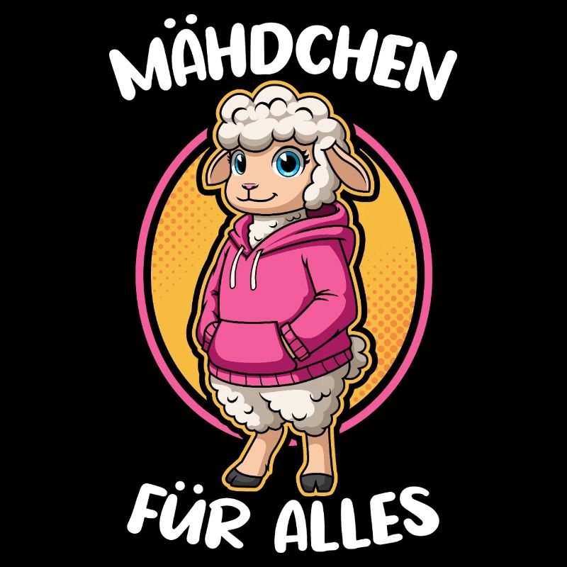 Sheep Sheep Wool Sheep Girl For Everything