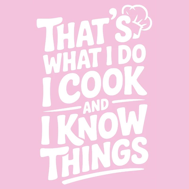 That’s What I Do I Cook and I Know Things
