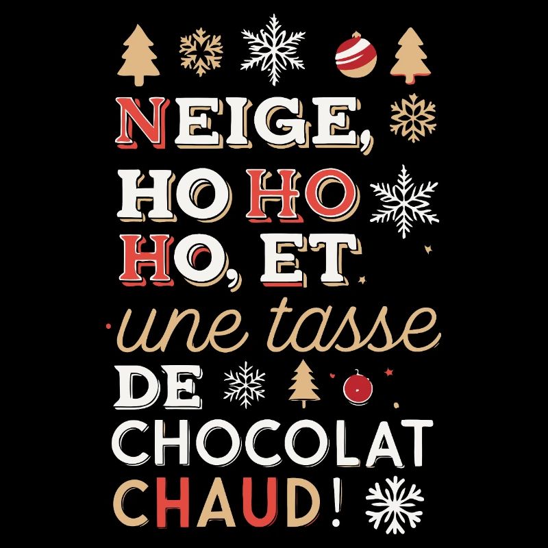 Snow Ho Ho Ho and Hot Chocolate
