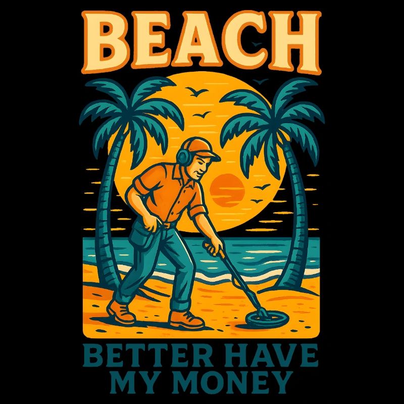 Beach Better Have My Money Metal Detecting Fun