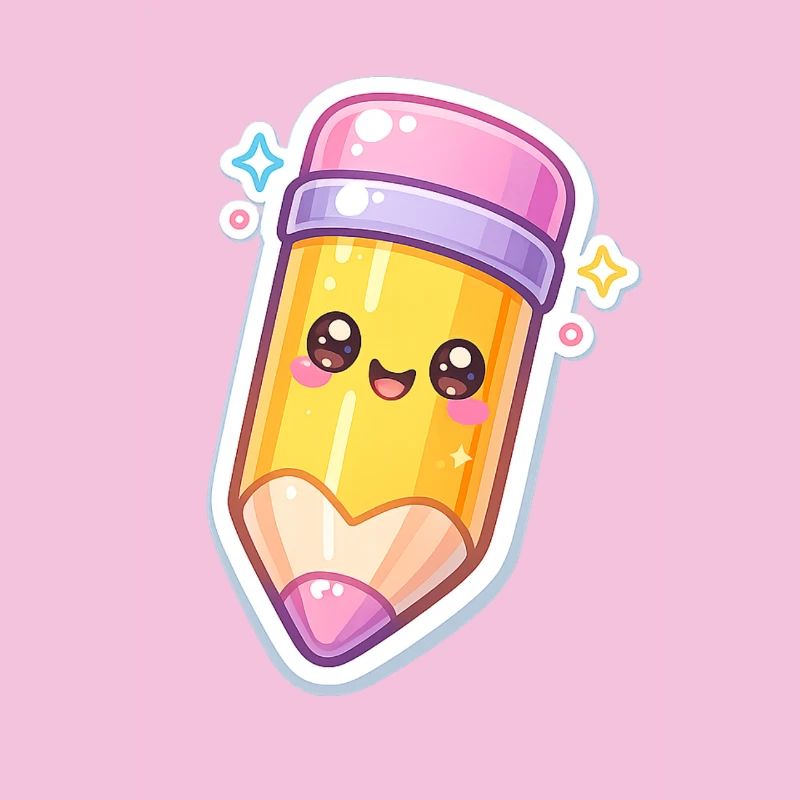Conception du Gloss au crayon Kawaii
