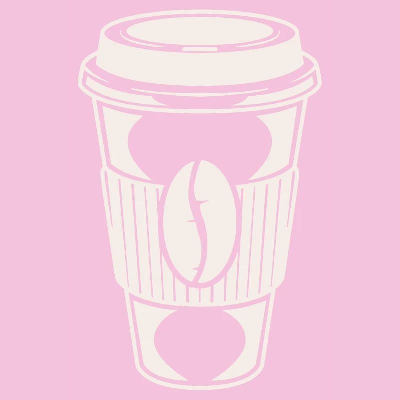 Kaffee To-Go Kaffeebecher Illustration