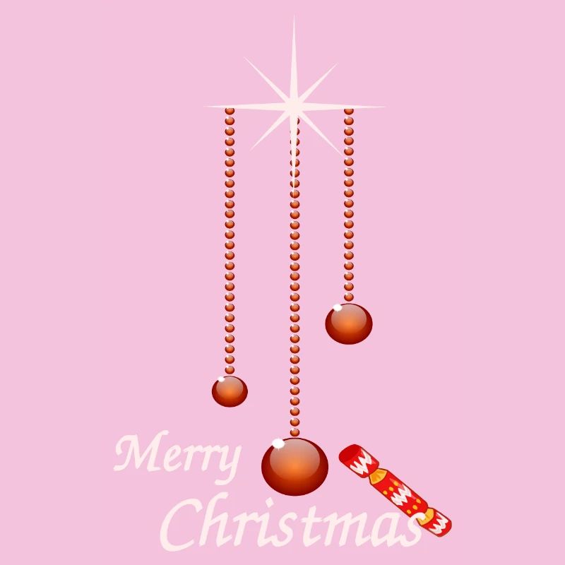 Weihnachtskugeln mit Bonbon