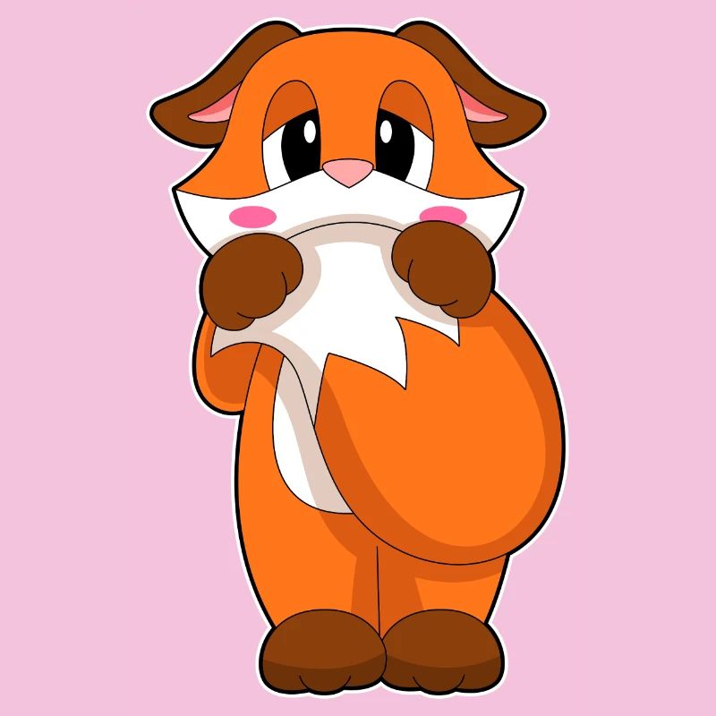 Renard timide